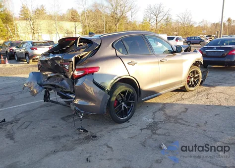 2020 Alfa Romeo Stelvio Ti Awd from USA, damaged, VIN ZASPAKBN3L7C98479